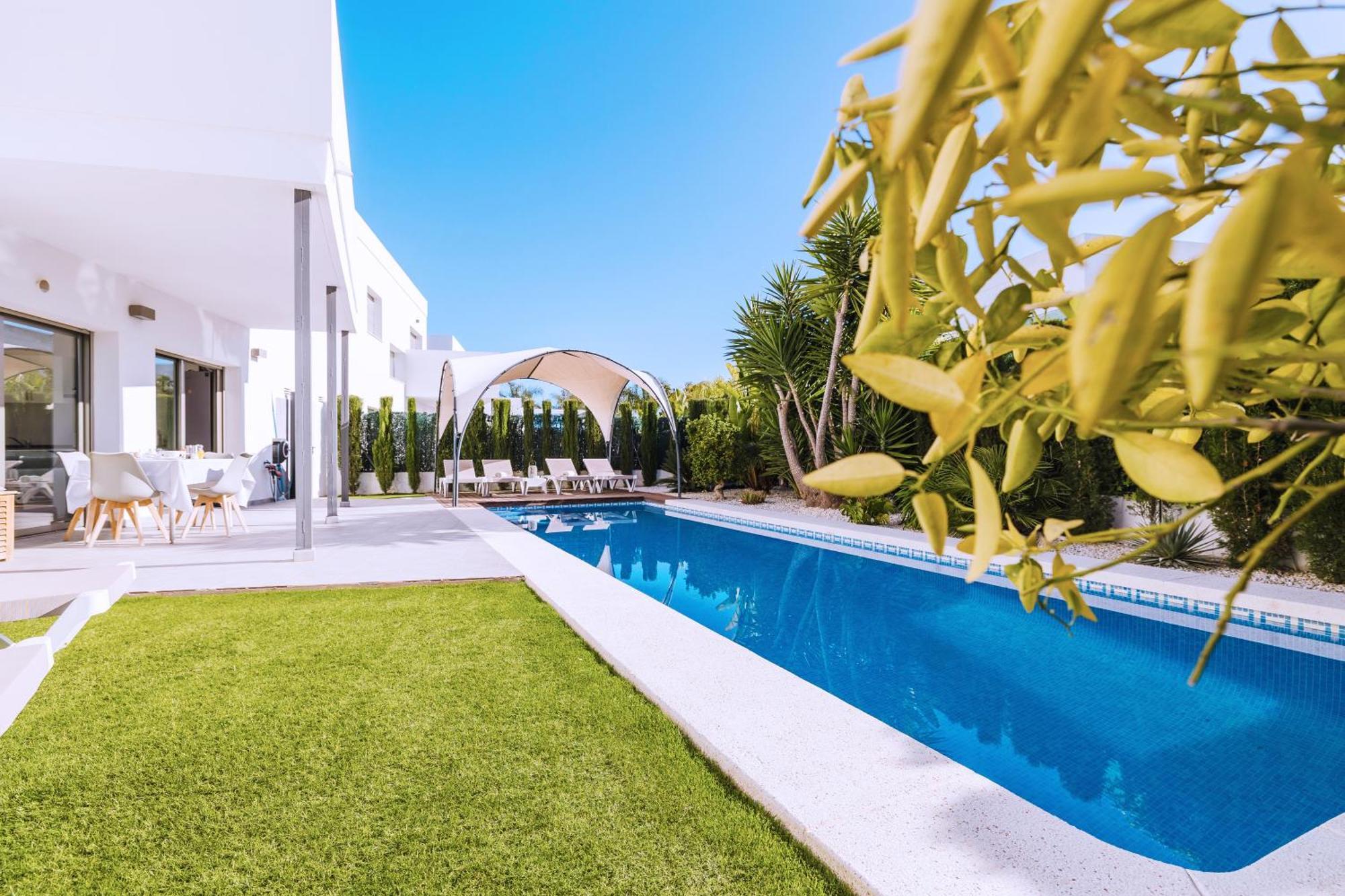 Casa Coco Stylisches Beachhouse Mit Pool & Sundeck Els Poblets Denia Exterior photo
