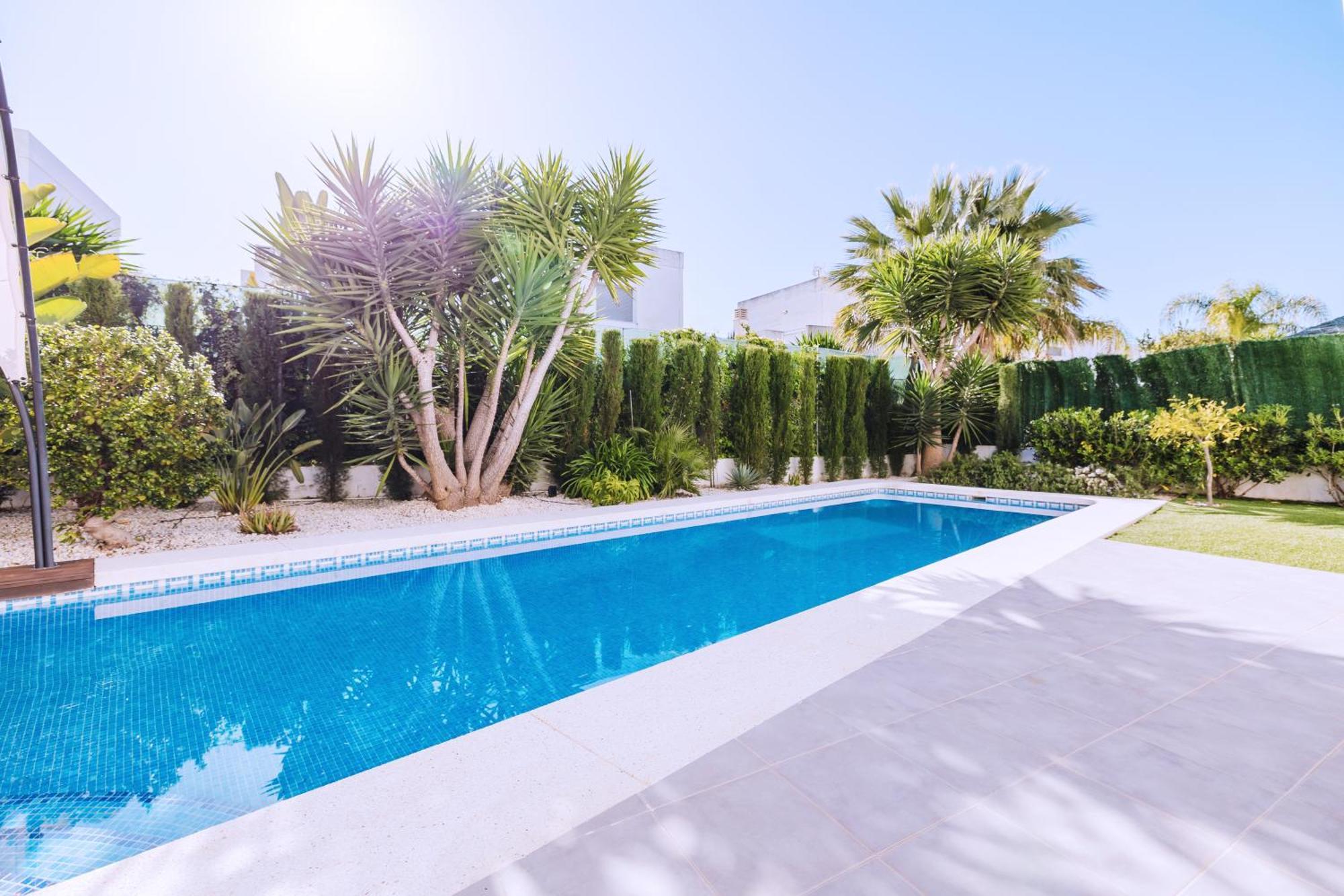 Casa Coco Stylisches Beachhouse Mit Pool & Sundeck Els Poblets Denia Exterior photo